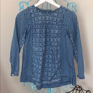 j. crew long sleeve shirt